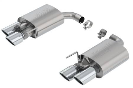 Borla - Borla 2018 Ford Mustang GT 5.0L AT/MT 2.5in S-Type Exhaust w/ Valves (Rear Section Only)