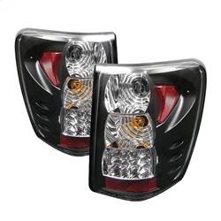 Spyder Auto - Spyder Jeep Grand Cherokee 99-04 LED Tail Lights Version 2 Black ALT-YD-JGC99-LED-BK-G2