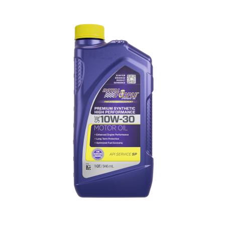 Royal Purple - Royal Purple Premium Synthetic High Performance Multi-Grade 10W-30 Motor Oil - 1 Quart - Case of 6