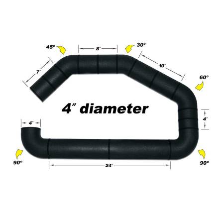 Airaid - Airaid U-Build-It - 4in Intake Tube