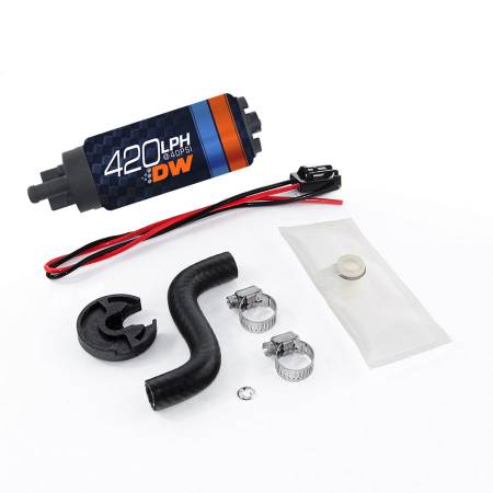 DeatschWerks - DeatschWerks DW420 Series 420lph In-Tank Fuel Pump w/ Install Kit For 85-97 Ford Mustang