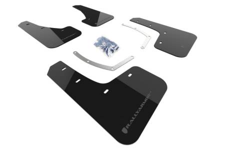 Rally Armor - Rally Armor 18-19 Subaru Ascent UR Black Mud Flap w/ Grey Logo