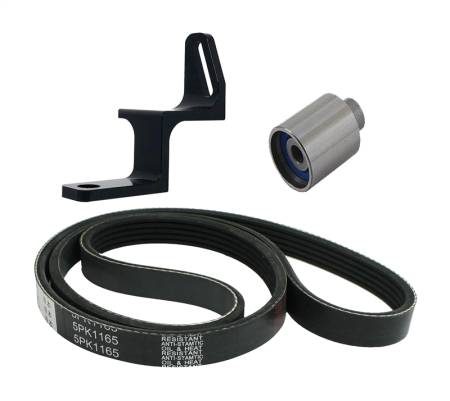 Torque Solution - Torque Solution Reversed Intake Manifold Alternator Relocation Bracket Kit: 02-14 Subaru WRX