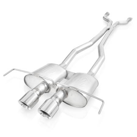 Stainless Works - Stainless Works 2009-15 Cadillac CTS-V Coupe 3in Catback System X-Pipe S-Tube Mufflers 4in Tips