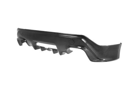 Seibon Carbon - Seibon 12-13 BRZ/FRS TB Style Carbon FIber Rear Lip