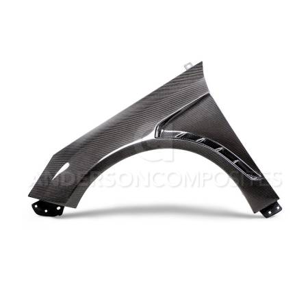 Anderson Composites - Anderson Composites 2016+ Focus Type-GR Vented Carbon Fiber Fenders .04in Wider (Pair)
