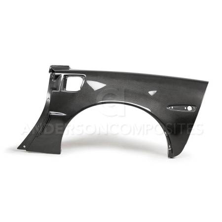 Anderson Composites - Anderson Composites 05-13 Chevrolet Corvette C6 Type-ZR1 Carbon Fiber Rear Fenders