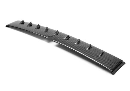 Seibon Carbon - Seibon 08-10 Mitsubishi Evo 10 SA-Style Carbon Fiber Roof Fin Spoiler *excl Evo w/Sound Pack/Sunroof
