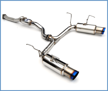 Invidia - Invidia 00+ S2000 70mm Dual Titanium Tip Cat-back Exhaust