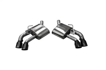 CORSA Performance - Corsa 2016-24 Chevrolet Camaro SS/ZL1 6.2L V8 Black Xtreme Axle-Back Exhaust (w/ Factory NPP Valve)