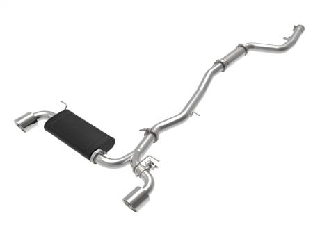 aFe Power (Advanced FLOW Engineering) - aFe Takeda 2020 Toyota Supra L6-3.0L (t) 3in-2.5in 304 SS CB Exhaust Polished Tips