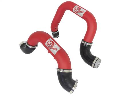 aFe Power (Advanced FLOW Engineering) - aFe BladeRunner Red Intercooler Tubes Combo 2016 GM Colorado/Canyon I4-2.8L (td)