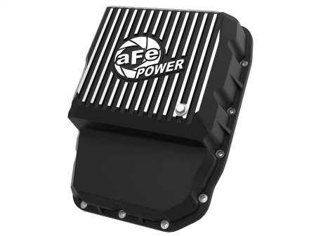 aFe Power (Advanced FLOW Engineering) - aFe Cover Trans Pan Machined COV Trans Pan Dodge Diesel Trucks 07.5-11 L6-6.7L (td) Machined