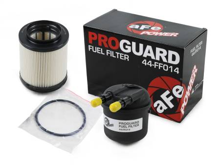 aFe Power (Advanced FLOW Engineering) - aFe ProGuard D2 Fluid Filters Fuel F/F FUEL Ford Diesel Trucks 11-16 V8-6.7L (td)