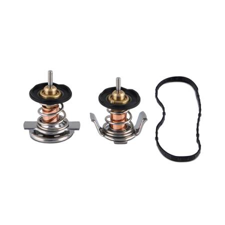 Mishimoto - Mishimoto Ford 6.4L Powerstroke High-Temperature Thermostat (Set of 2)