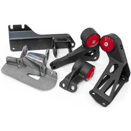 Innovative Mounts - Innovative 88-91 Civic K-Series Black Steel Mounts 75A Bushings
