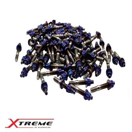 BLOX Racing - BLOX Racing M8X1.25X65mm SIngle Piece - Burnt