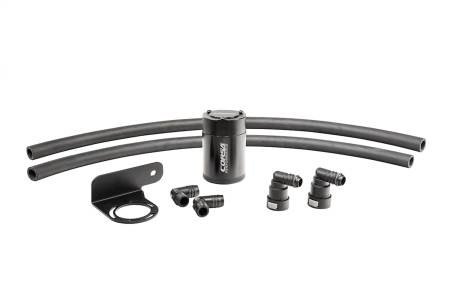 CORSA Performance - Corsa 2011-2025 Ford F-150 3.5L Turbo (Auto) Corsa Aluminum Oil Catch Can w/Mounting Bracket