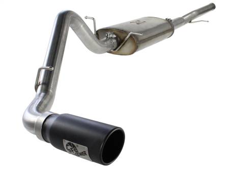 aFe Power (Advanced FLOW Engineering) - aFe MACHForce XP Exh CB, GM Silverado/Sierra 1500 2014 V*-5.3/6.2L Black tip
