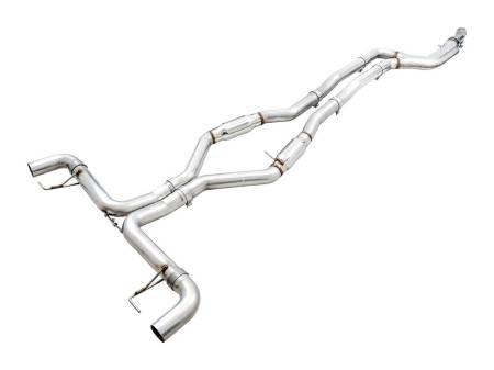 AWE Tuning - AWE 2019+ BMW M340i (G20) Track Edition Exhaust (Use OE Tips)