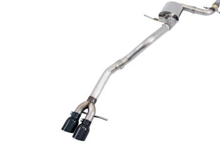 AWE Tuning - AWE 09-14 Volkswagen Jetta Mk6 1.4T Track Edition Exhaust - Diamond Black Tips