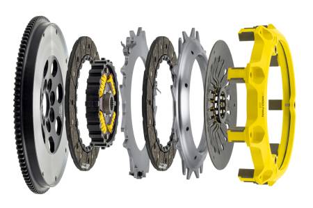 ACT (Advanced Clutch) - ACT EVO 10 5-Speed Only Mod Twin XT Street Kit Sprung Mono-Drive Hub Torque Capacity 875ft/lbs