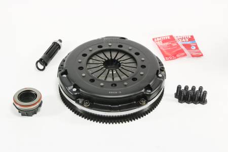 DKM Clutch - DKM Clutch BMW E46 M3 Sprung Organic MB Clutch Kit w/Steel Flywheel (440 ft/lbs Torque)