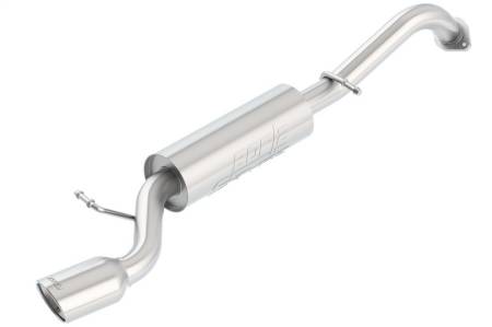 Borla - Borla 14-17 Toyota Corolla S 1.8L AT/MT FWD 4Dr S-Type Single Oval Rolled Angle-Cut Rear Sec Exhaust