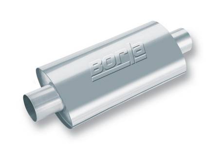 Borla - Borla XR-1 Racing Sportsman 3 inch Outlet / 3 inch Inlet Round, Oval or Offset Muffler