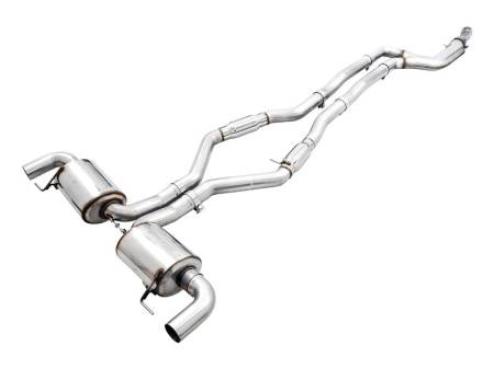 AWE Tuning - AWE 2019+ BMW M340i (G20) Resonated Touring Edition Exhaust (Use OE Tips)
