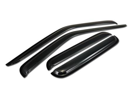 I3 Enterprise - I3 00-04 Nissan Frontier Crew Cab Window Visor 4Pcs