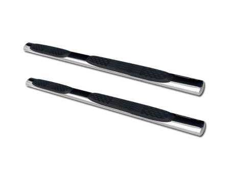 I3 Enterprise - I3 99-09 Chevy Silverado Extended Cab 5" 201 Stainless Steel Oval Side Step Bar (Chrome)