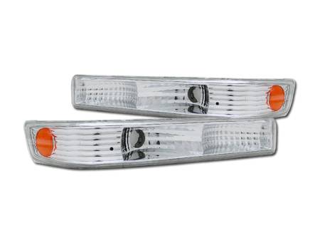 I3 Enterprise - I3 98-04 Chevy S10/S10 Blazer / Gmc Sonoma Bumper Parking Lights W/Amber (Euro)