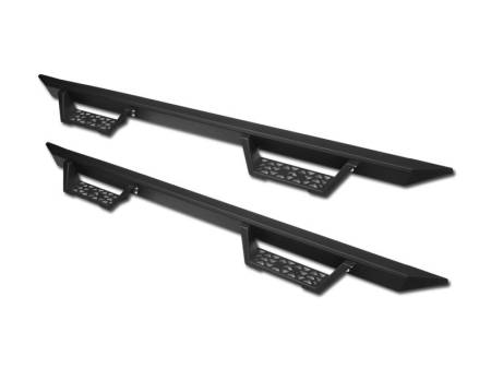 I3 Enterprise - I3 2005-2018 Toyota Tacoma Double Cab Modular Step Side Step Bars (Matte Black)