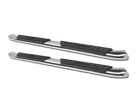 I3 Enterprise - I3 1999-2016 Ford F-250/350/450/550/Hd Super Duty Super Cab 5" Bent End Side Step Bars (Polish)