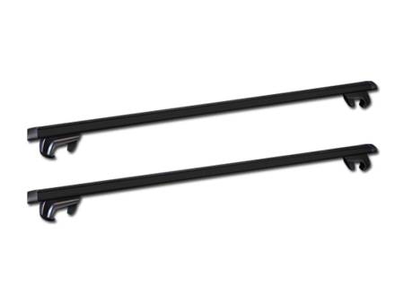 I3 Enterprise - I3 Universal Aluminum Roof Rack 50" Max Cross Bars With Adjustable Clamps & Locks ( Black)