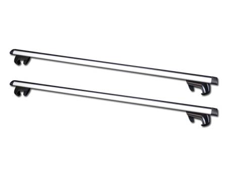 I3 Enterprise - I3 Universal Aluminum Roof Rack 50" Max Cross Bars With Adjustable Clamps & Locks (Silver)