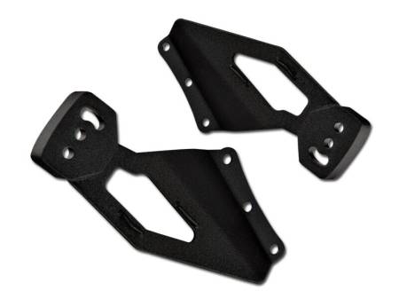 I3 Enterprise - I3 1999-2006 Chevrolet Silverado 1500/Gmc Sierra 1500 / 2001-2006 Chevrolet Silverado 2500/3500/Gmc Sierra 2500/3500 - 50" Straight Led Light Bar Bracket Bracket - Roof Mount - Texture Black