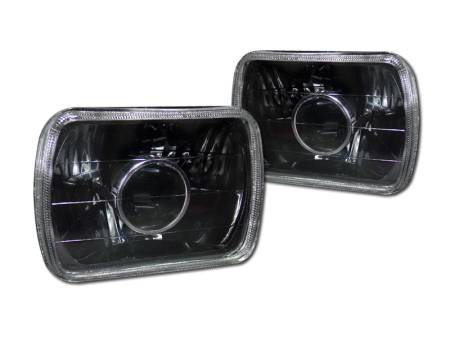 I3 Enterprise - I3 Universal 7X6 Projector Headlight W/O Light Bulb (Jdm Black)