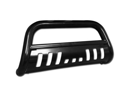 I3 Enterprise - I3 02-05 Dodge Ram 1500 (Also Fit 03-08 Ram 2500/3500) Stainless Steel Bull Guard (Black)