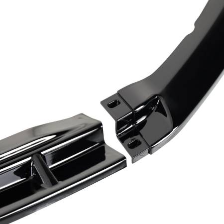 Spec'D Tuning Products - Spec-D 2013-2014 Ford Mustang Glossy Black 3PC Front Bumper Lip Splitter Kit