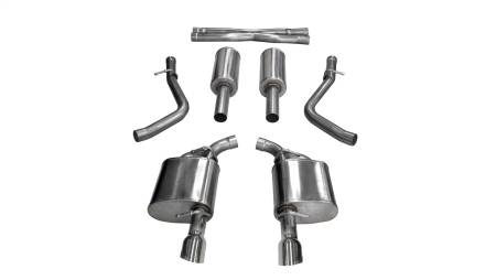 CORSA Performance - Corsa 2017-2020 Dodge Charger 5.7L V8 Xtreme Cat-Back Dual Rear Exit w/4.5in Polished Tips