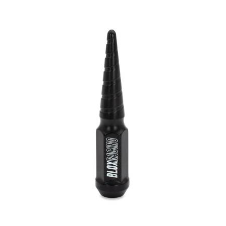 BLOX Racing - BLOX Racing Spike Forged Lug Nuts - Flat Black 12 x 1.25mm - Single