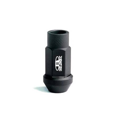 BLOX Racing - BLOX Racing Street Series Forged Lug Nuts - Black 12 x 1.25mm - Single piece