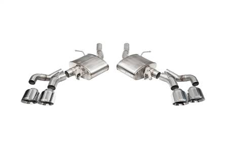 CORSA Performance - Corsa 2022-2025 Cadillac CT5-V Blackwing 3in Axle-Back - Act. Exh. - Dual Rear Exit - Twin 4.5inTips