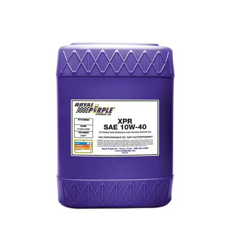 Royal Purple - Royal Purple XPR Synthetic Extreme Performance 10W-40 Racing Oil - 5 Gallon
