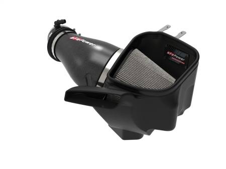aFe Power (Advanced FLOW Engineering) - aFe Track Series Carbon Fiber Pro Dry S AIS - 19-20 Jeep Grand Cherokee Trackhawk 6.2L