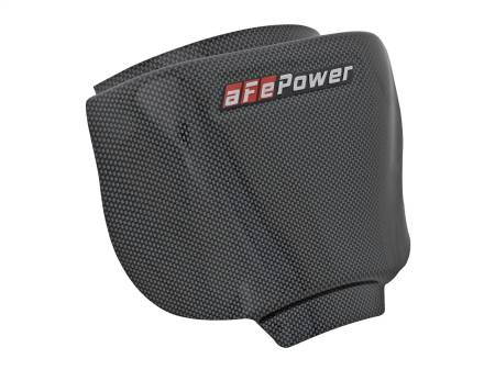 aFe Power (Advanced FLOW Engineering) - aFe MagnumFORCE Intake Rain Shield 15-16 Dodge Challenger SRT Hellcat 6.2L V8 (sc) - Carbon Finish