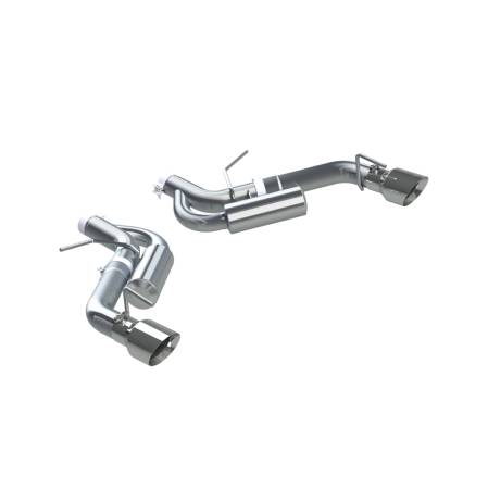 MBRP Exhaust - MBRP 16-19 Chevrolet Camaro SS Dual Rear Exit Axle Back w/ 4.5in OD Tips - AL (Non NPP Models)