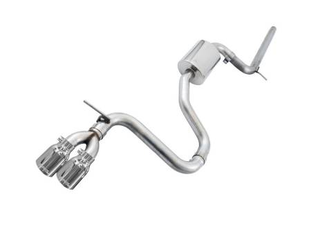 AWE Tuning - AWE VW MK7 Golf 1.8T Track Edition Exhaust w/Chrome Silver Tips (90mm)